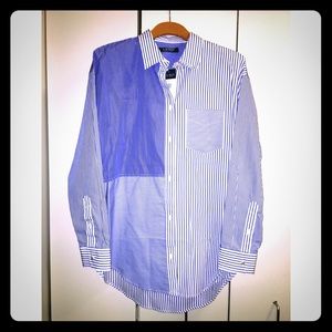 Ralph Lauren Blue Stripped Shirt